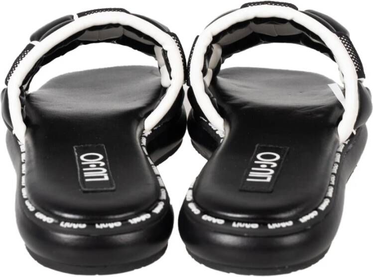 Liu Jo Stijlvolle Slip-On Sandalen Black Dames