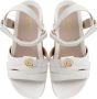 Liu Jo Stijlvolle Velcro Sandalen White Dames - Thumbnail 4