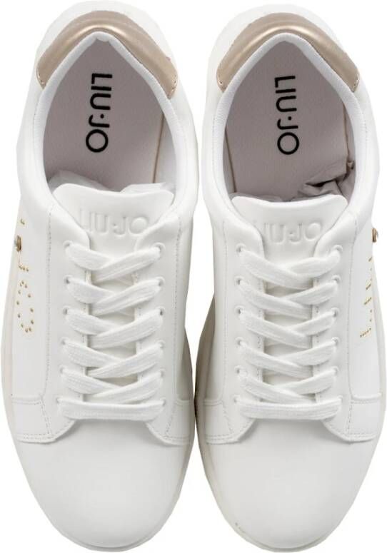 Liu Jo Stijlvolle Vetersneakers White Dames