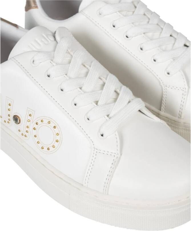 Liu Jo Stijlvolle Vetersneakers White Dames