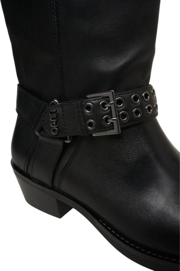 Liu Jo Studded Enkellaarzen in Nero