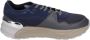 Liu Jo Suede Leren Heren Sneakers Blue Heren - Thumbnail 3