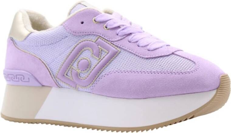 Liu Jo Tallinn Sneaker Stijlvol en Trendy Purple Dames