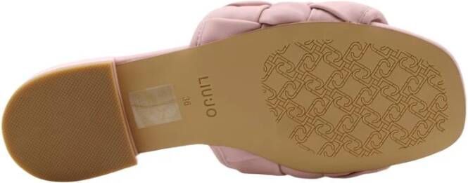 Liu Jo Teenslippers Sliders Roze Dames