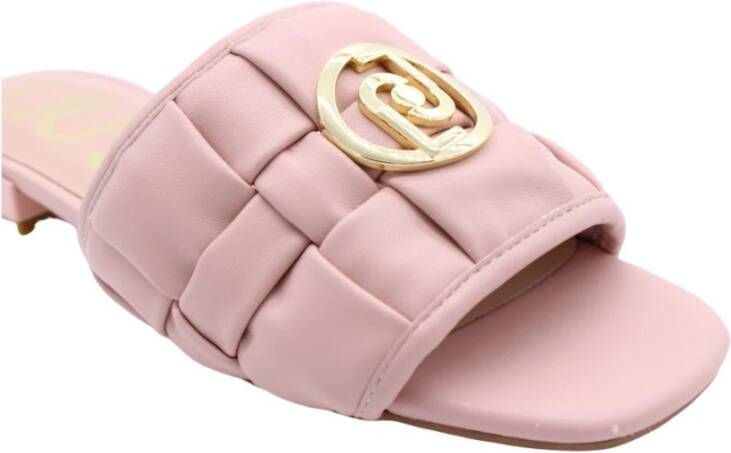 Liu Jo Teenslippers Sliders Roze Dames