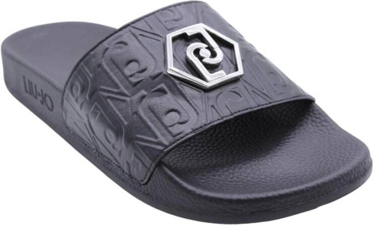 Liu Jo Teenslippers Sliders Zwart Dames