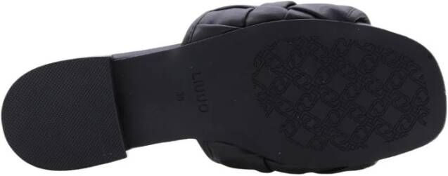 Liu Jo Stijlvolle Slide-sandalen Zwart Dames