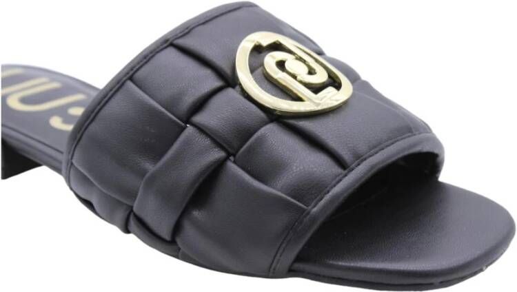 Liu Jo Stijlvolle Slide-sandalen Zwart Dames