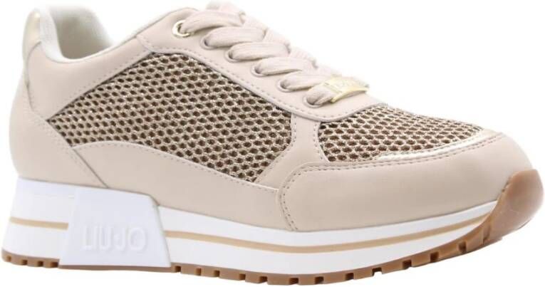 Liu Jo Stijlvolle Thimpu Sneaker voor Vrouwen Beige Dames