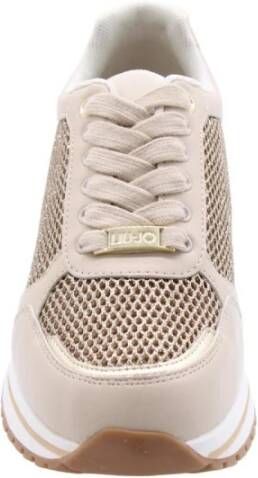 Liu Jo Stijlvolle Thimpu Sneaker voor Vrouwen Beige Dames