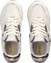 Liu Jo Maxi Wonder Sneaker 01 Tumbled Leather Conchiglia Brown Beige - Thumbnail 2