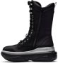 Liu Jo June 06 Mid Sneaker Laarzen Black Dames - Thumbnail 11