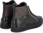 Liu Jo Sneakers Milano Silvia 69 Zwart Dames - Thumbnail 4