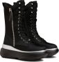 Liu Jo June 06 Mid Sneaker Laarzen Black Dames - Thumbnail 3