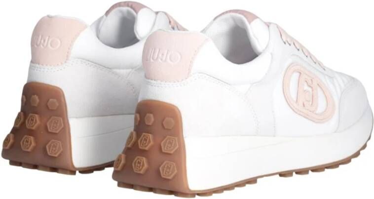 Liu Jo Lolo 17 Platform Sneakers Wit Roze - Foto 2