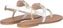 Liu Jo Witte Casual Leren Dames Sandalen - Thumbnail 2