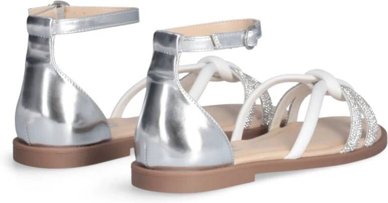 Liu Jo Witte gelamineerde sandalen Amira 931