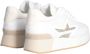 Liu Jo Witte Glitter Stella Platte Schoenen White Dames - Thumbnail 10