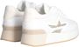 Liu Jo Witte Glitter Stella Platte Schoenen White Dames - Thumbnail 4