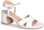 Liu Jo Witte Leren Sandalen Vrouwen White Dames - Thumbnail 5