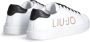 Liu Jo Witte leren sneakers - Thumbnail 2