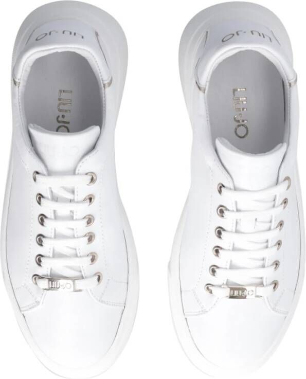 Liu Jo Witte Platform Sneakers Andie 718 White Dames