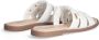 Liu Jo Witte platte sandalen met saffiano-print - Thumbnail 2