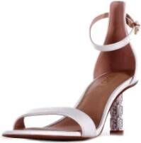 Liu Jo Witte sandalen met gespsluiting