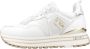 Liu Jo Witte Sneakers Elegant Ontwerp Metalen Details White Dames - Thumbnail 5