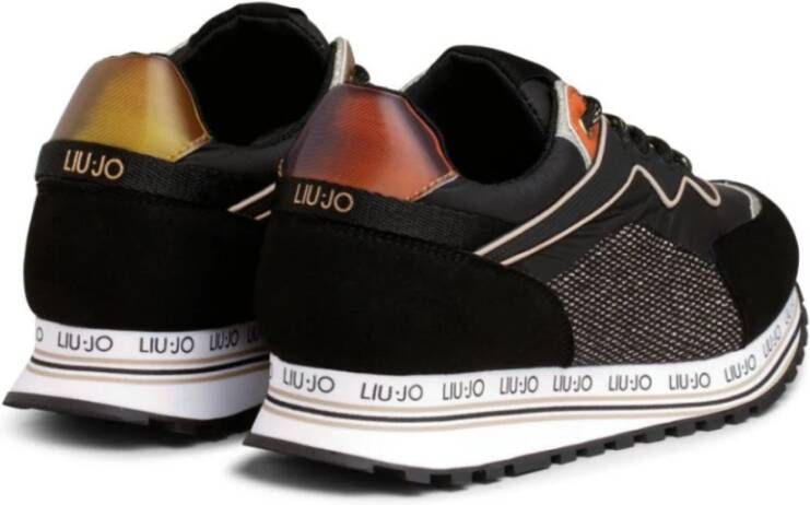 Liu Jo Wonder Sneakers Zwart Contrast Design
