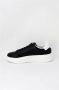 Liu Jo Zwarte Leren Sneakers met Rubberen Zool Black Heren - Thumbnail 5