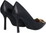 Liu Jo Zwarte platte schoenen met logogesp Black Dames - Thumbnail 4