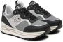 LIU JO Lage Sneakers Dames Maxi Wonder 73 Maat: 38 Materiaal: Pailletten Kleur: Zilver - Thumbnail 5