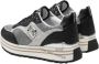 LIU JO Lage Sneakers Dames Maxi Wonder 73 Maat: 38 Materiaal: Pailletten Kleur: Zilver - Thumbnail 6