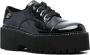Liu Jo Zwarte Veterschoenen Dames Aw24 Black Dames - Thumbnail 4
