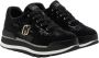 Liu Jo Zwarte Platte Sneakers Met Pailletten Black Dames - Thumbnail 3