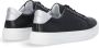 Liu Jo Zwarte Sneaker Alicia 508 Zilveren Detail - Thumbnail 4