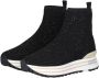 LIU JO Hoge Sneakers Dames Maxi Wonder 83 Maat: 36 Materiaal: Textiel Kleur: Zwart - Thumbnail 7