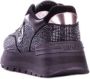 Liu Jo Zwarte sportsneakers met pailletten Black Dames - Thumbnail 6