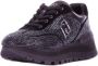 Liu Jo Zwarte sportsneakers met pailletten Black Dames - Thumbnail 9