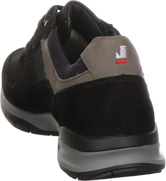 Lloyd Blauwe Veterschoen Black Unisex