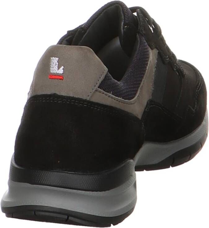 Lloyd Blauwe Veterschoen Black Unisex
