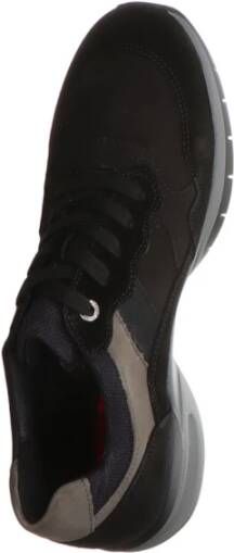 Lloyd Blauwe Veterschoen Black Unisex