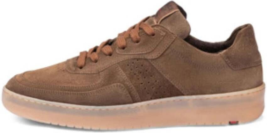 Lloyd Bruine Heren Sneaker Modern Comfortabel Stijlvol