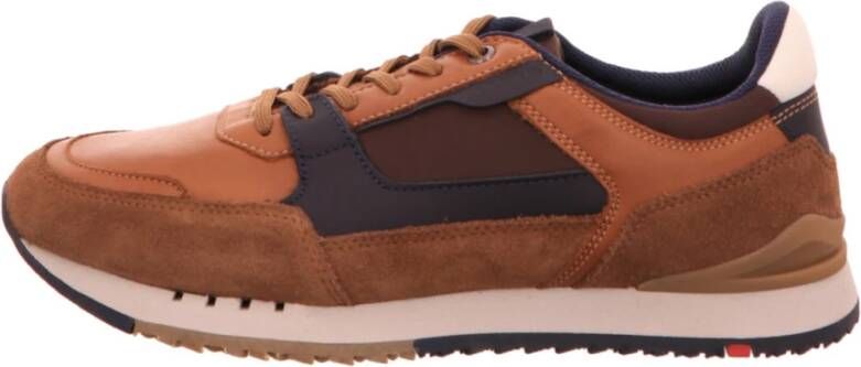 Lloyd Bruine Lage Sneakers Brown Heren