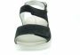 Lloyd Comfortabele leren sandalen met sleehak Black Dames - Thumbnail 11