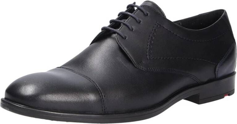 Lloyd Comfortabele Veterschoen Zwart Black Heren