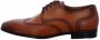 Lloyd Gestempeld leren veterschoenen Brown - Thumbnail 4