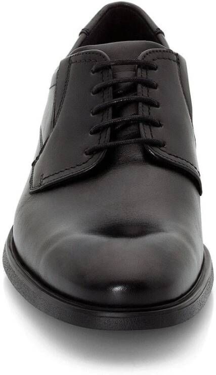 Lloyd Klassieke Extra Brede Derby Schoen Black Heren