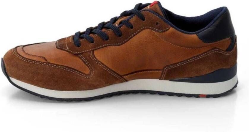 Lloyd Stijlvolle Bruine Edmond Sneakers Brown Heren